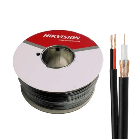 Câble Coaxial Hikvision RG59 180M | Fiable & Sécurité | Vente au Cameroun