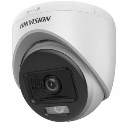 Caméra AHD Hikvision DS-2CE70KF0T-LPFS 3K ColourVu Dome | Ultra‑Lumineuse & Précise | Vente au Cameroun