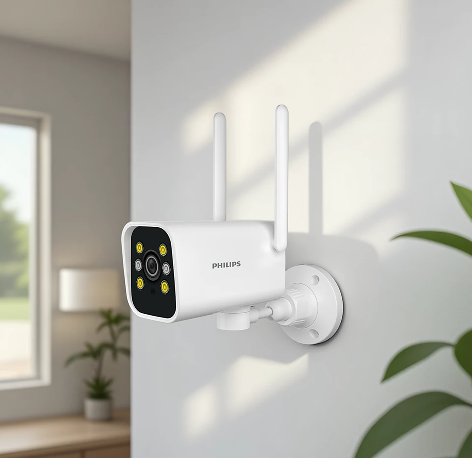 Caméra Smart Wi‑Fi Philips TAI4510 | Connectée & Performante | Vente au Cameroun