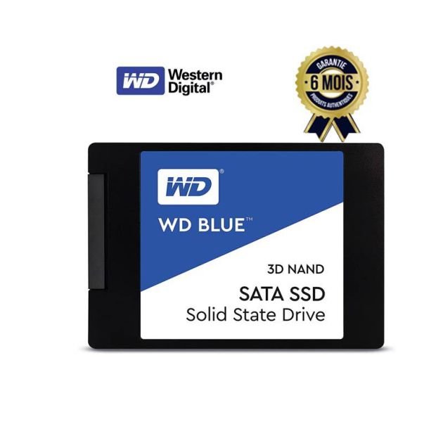 Disque Dur WD 2.5″ SSD Blue | 1To Stockage Rapide & Fiabilité Pro en Vente Cameroun