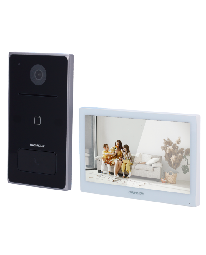Kit d’interphone vidéo Hikvision DS-KIS608-P IP | Interphone IP HD | Vente au Cameroun