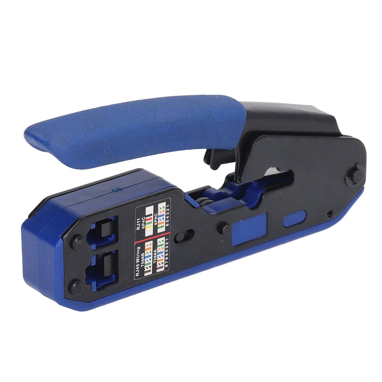 Pince modulaire multifonction pour sertissage RJ45, RJ11 et RJ12. Disponible chez Zoom Informatique à Akwa Dekage, Douala Cameroun avec garantie constructeur et livraison partout au Cameroun.