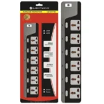 Rallonge Électrique Light Waves EXT 756‑2P | 6 Prises de qualité 3M en Vente Cameroun