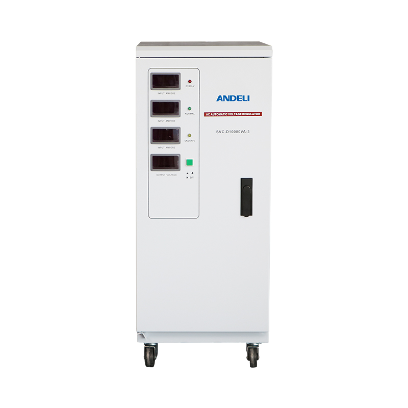Régulateur de Tension Triphasé ANDELI SVC-50000VA 50kVA 380V Puissance Maximale & Sécurité Industrielle en Vente Cameroun