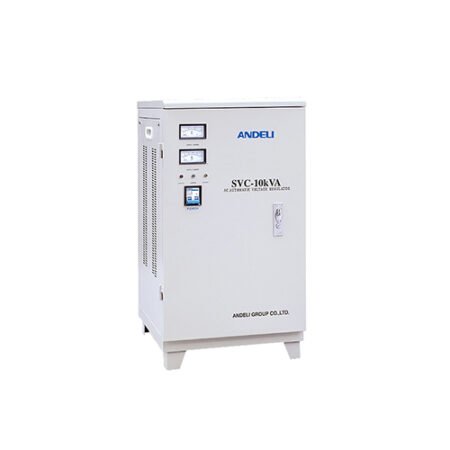 Régulateur de Tension Triphasé ANDELI SVC-10000VA 10kVA 380V Efficace et Compact en Vente Cameroun