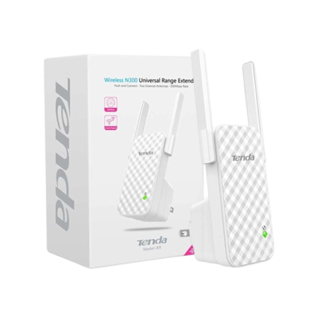 Répéteur Tenda A9 N300 – WiFi 300Mbps | Puissant & Rapide | Vente au Cameroun