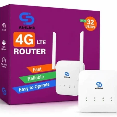 Routeur AFRILINK 4G LTE MIFI DP300 | Rapide & Efficace | Vente au Cameroun