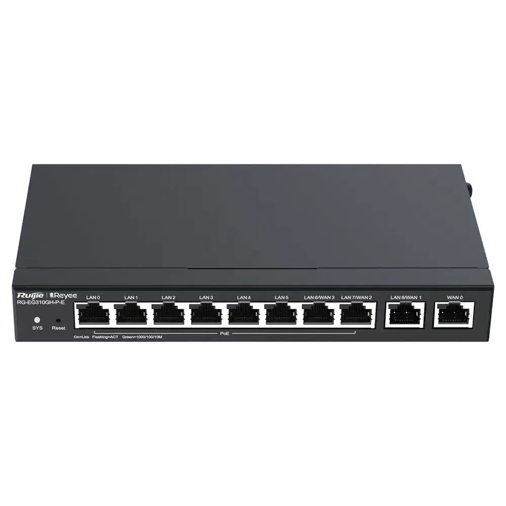Routeur Professionnel Cloud PoE Ruijie RG-EG310GH-P-E | Puissant & Sécurisé | Vente au Cameroun