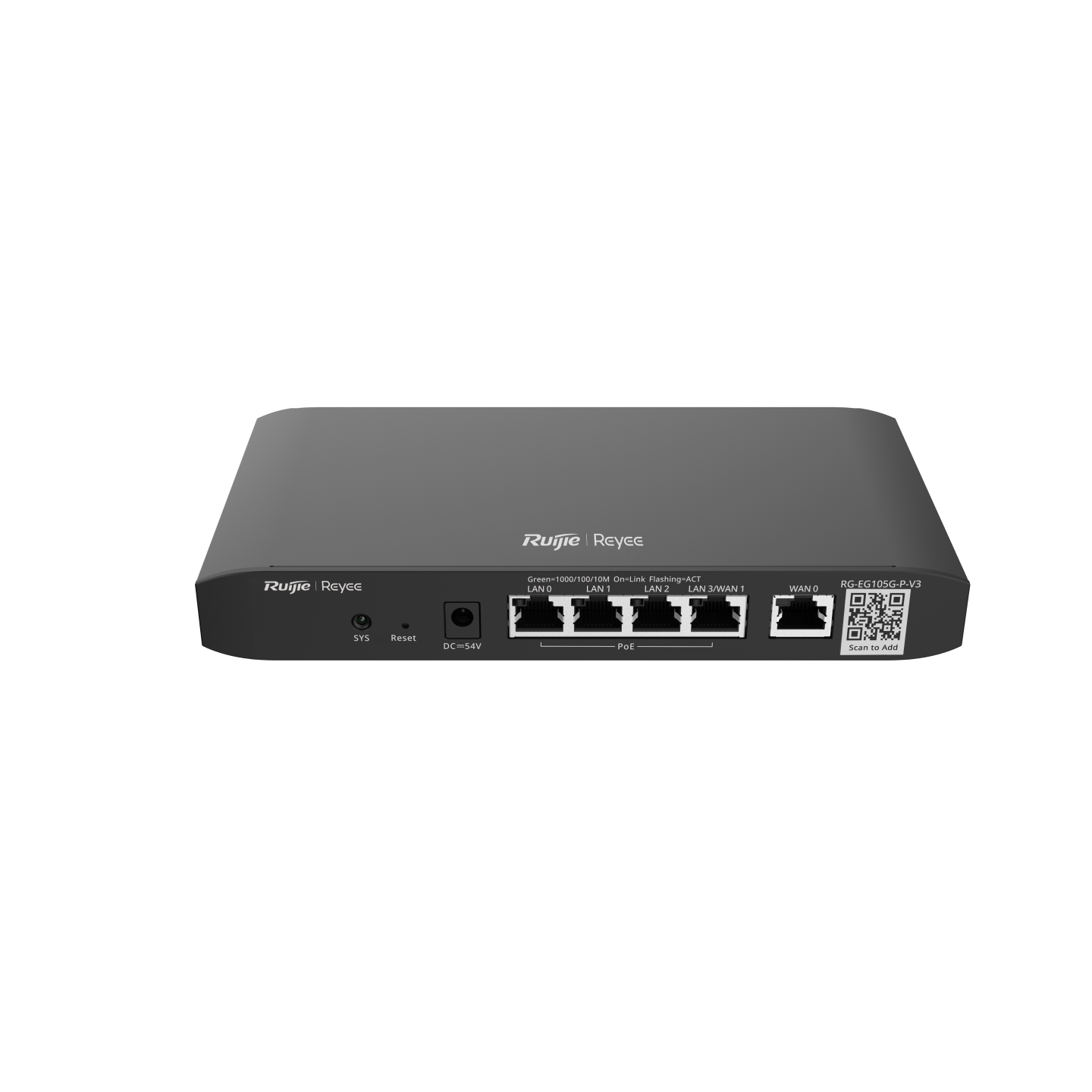 Routeur Professionnel Cloud Reyee RG-EG105G V3 – 5 Ports Gigabit | Rapide & Sécurisé | Vente au Cameroun
