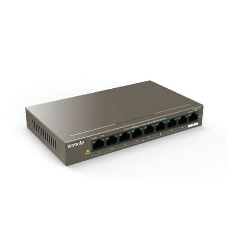 Switch Tenda TEF1109P-8-63W – 8 Ports PoE | Puissant & Performant | Vente au Cameroun