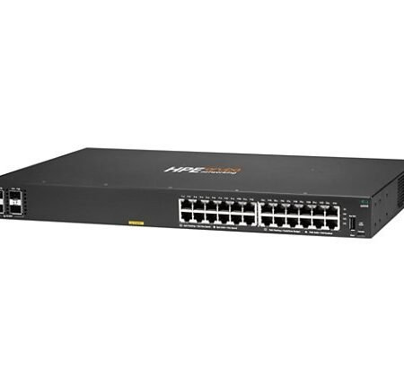 Switch HPE Aruba 6000 24G Classe 4 PoE 4SFP 370W Puissant et Fiable au Bon Prix en Vente Cameroun