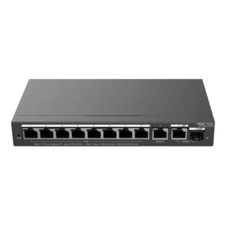 Switch Ruijie RG-ES210GS-P – 10 Ports Gigabit | Puissant & Sécurisé | Vente au Cameroun