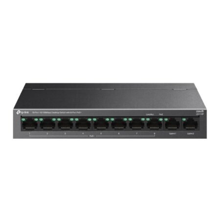 Switch TP‑Link LS110P | 10 Ports 10/100 Mbps PoE Réseau Puissant en Vente Cameroun