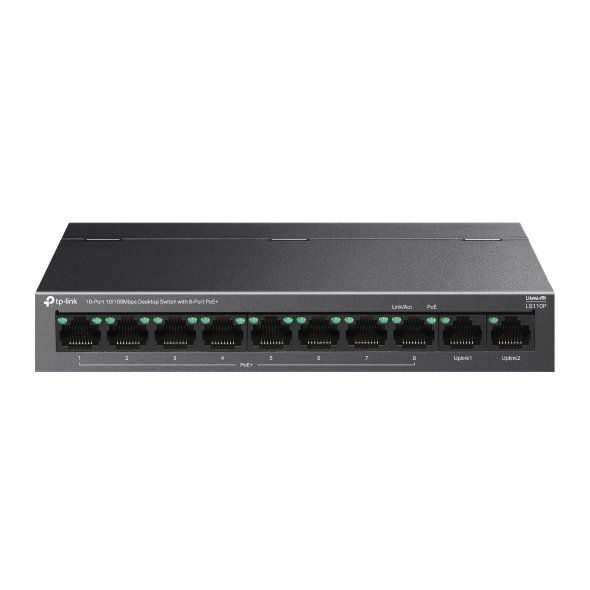 Switch TP‑Link LS110P | 10 Ports 10/100 Mbps PoE Réseau Puissant en Vente Cameroun