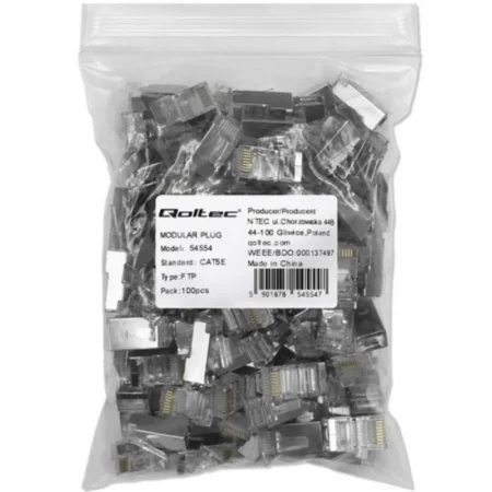 Paquet de Connecteurs RJ45 Non Blindés 100 pcs Rapide et Efficace au Bon Prix en Vente Cameroun